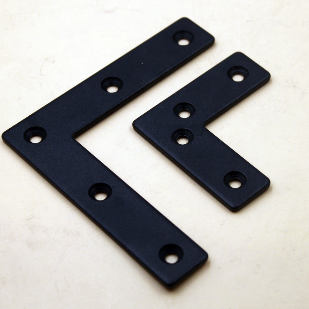 Inch Steel L Right Angle Bracket Tie Plate Metal Joint Thickness