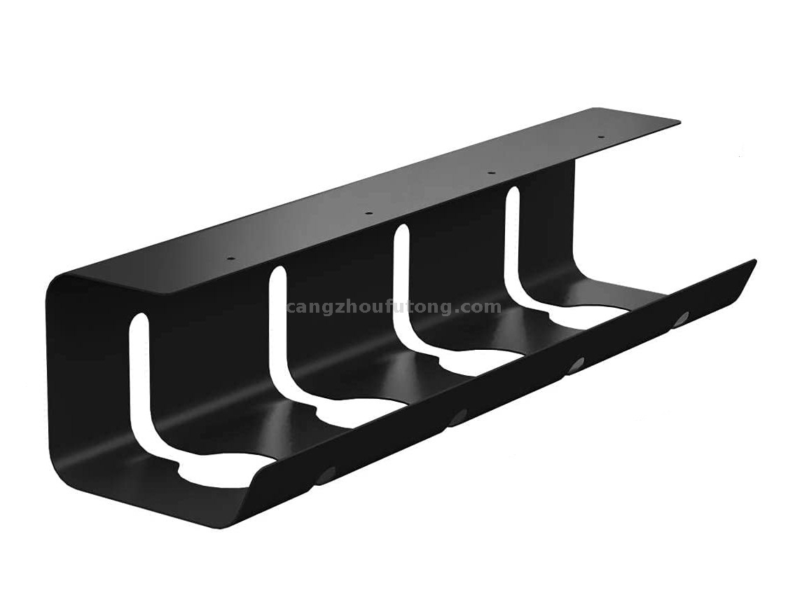 Channel Cable Bridge Protection Cable Channel Holder Tray Cable Duct Desk for Tidiness Cable Management Cable Tray Table Holder