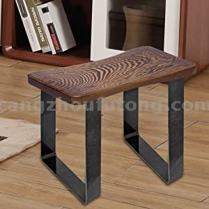 Heavy Duty 16" Tall Trapezoid Metal Coffee Table Base Furniture Legs for Bench