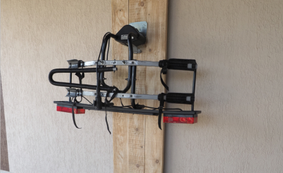 Wall mounted Bike Carrier Rack bicycle rear U-discs in garage bike rack for car roof holder 