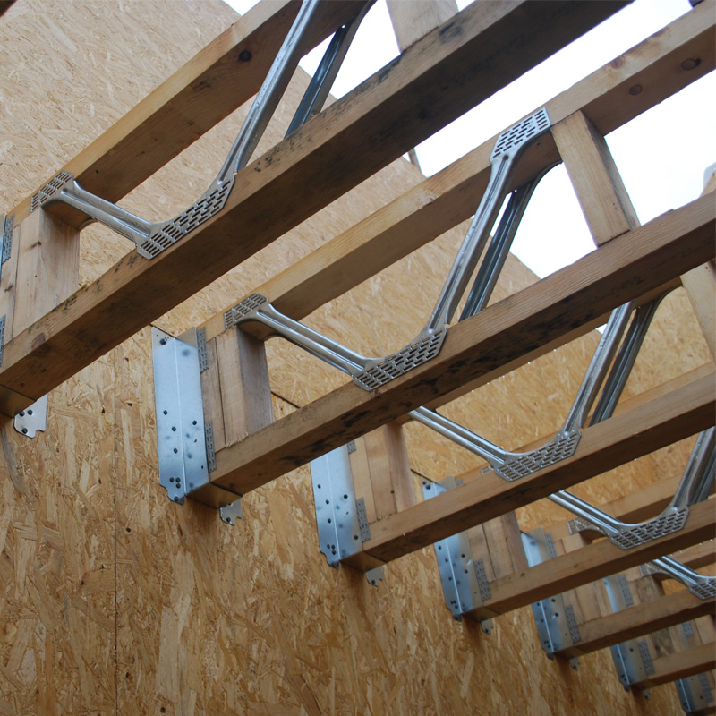 Wood Connector Joist Hanger Metal Connecting Brackets for Wood 