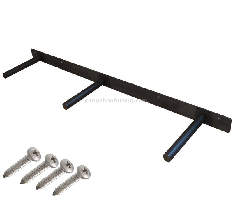 Steel Floating Shelf Brackets Hidden Wall Shelf Bracket for Raw Wood shelves 