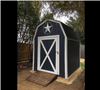 Custom Shed Kit with Barn Roof 
