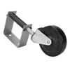 Spring-Loaded Gate Casters with Universal Mount Hard Rubber Gate Wheel