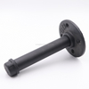 Black Industrial Iron Pipe Shelf Brackets