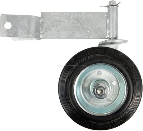 Swivel Gate Wheel with 1 3/8 inch Mount - Rolling Gate Wheel - Gate Caster to Prevent Dragging