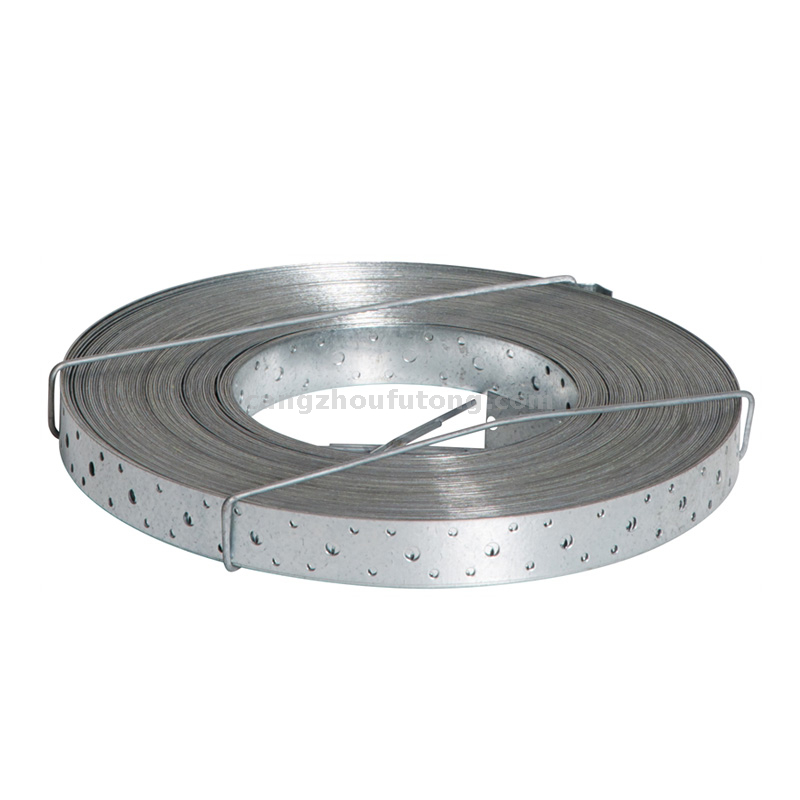 Galvanized Steel Perforated steel strip coil metal for wood building connector 