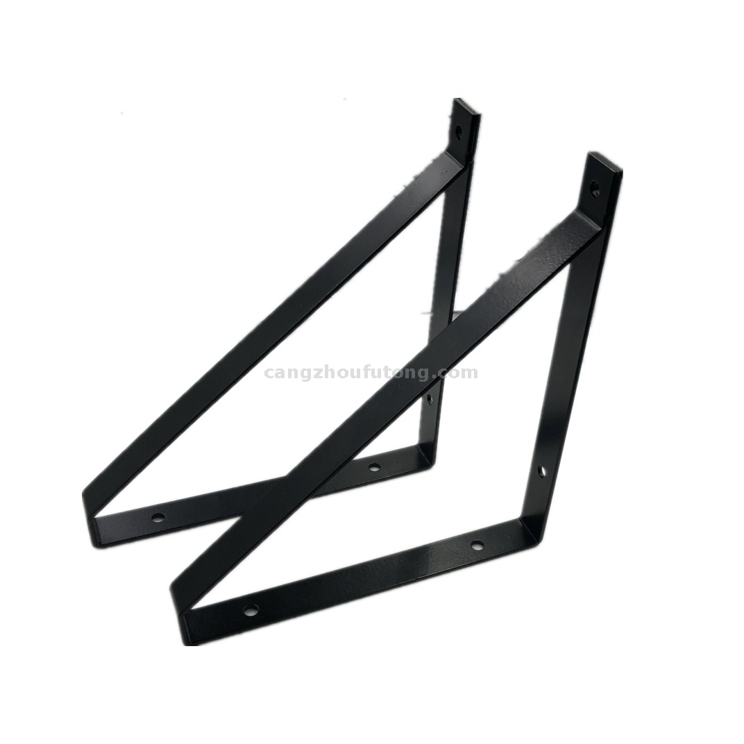 Wall Mounted Decorative Shelves Modern Metal Brackets for Bathroom Living Room 