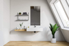 2-Tier Rustic Floating Wall Shelves bracket for Bedoom Bathroom Living Room