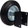 Spring-Loaded Gate Caster-4 inch Hard Rubber Fence Gate Wheel Casters