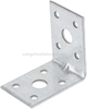 Heavy Duty Galvanized Angle Brackets with Reinforce Rib