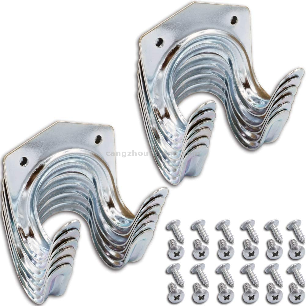 Tool Hanger Hooks Set, Storage Hooks, Wall Hooks for Garage Shed and Garden Tools