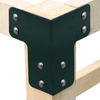 Galvanized 120 Degree Slotted Angle Bracket for Wood
