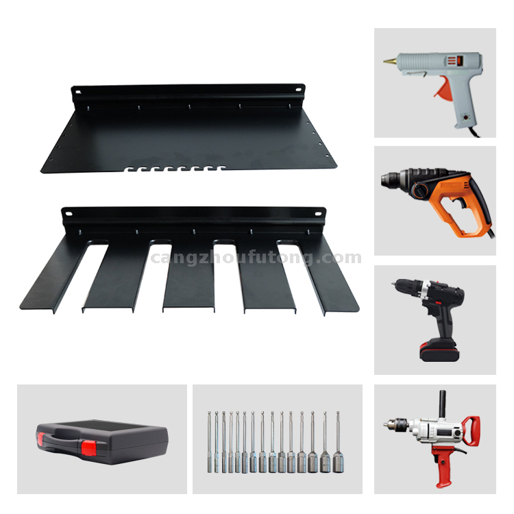 Heavy Duty Power Drill Tool Storage Organizer And Storage Rack for Cabinet Wall Rack, Charging Station, Garage Storage