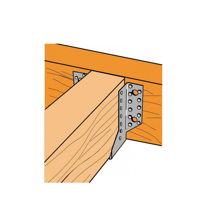 Wood Connector Joist Hanger Metal Connecting Brackets for Wood 
