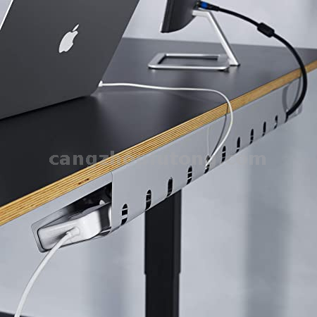 Heavy Duty U Shape Channel Cable Tray Holder for Desk Cable Management