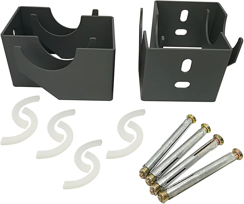 Designer Vertical Column Dual Arm Radiator Brackets